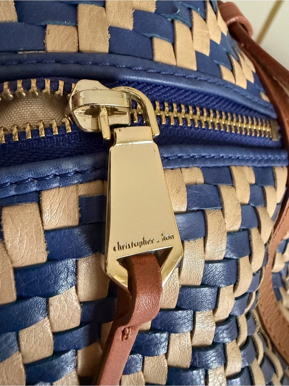Christopher Kon Purse Woven Leather